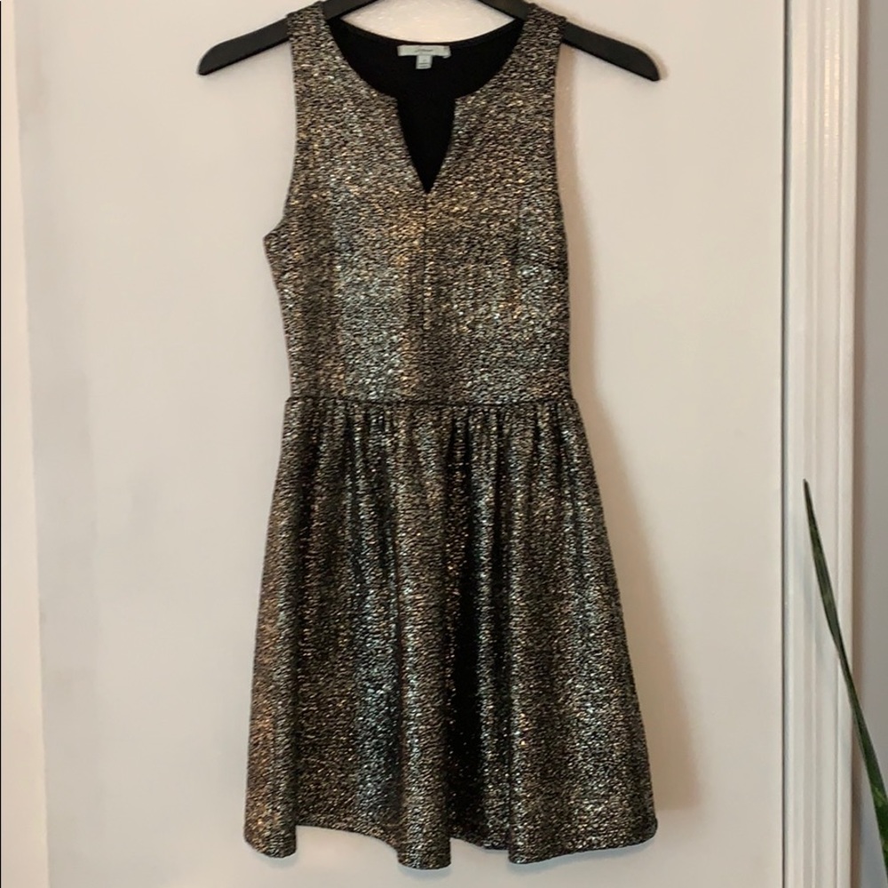 Silver sparkle dress